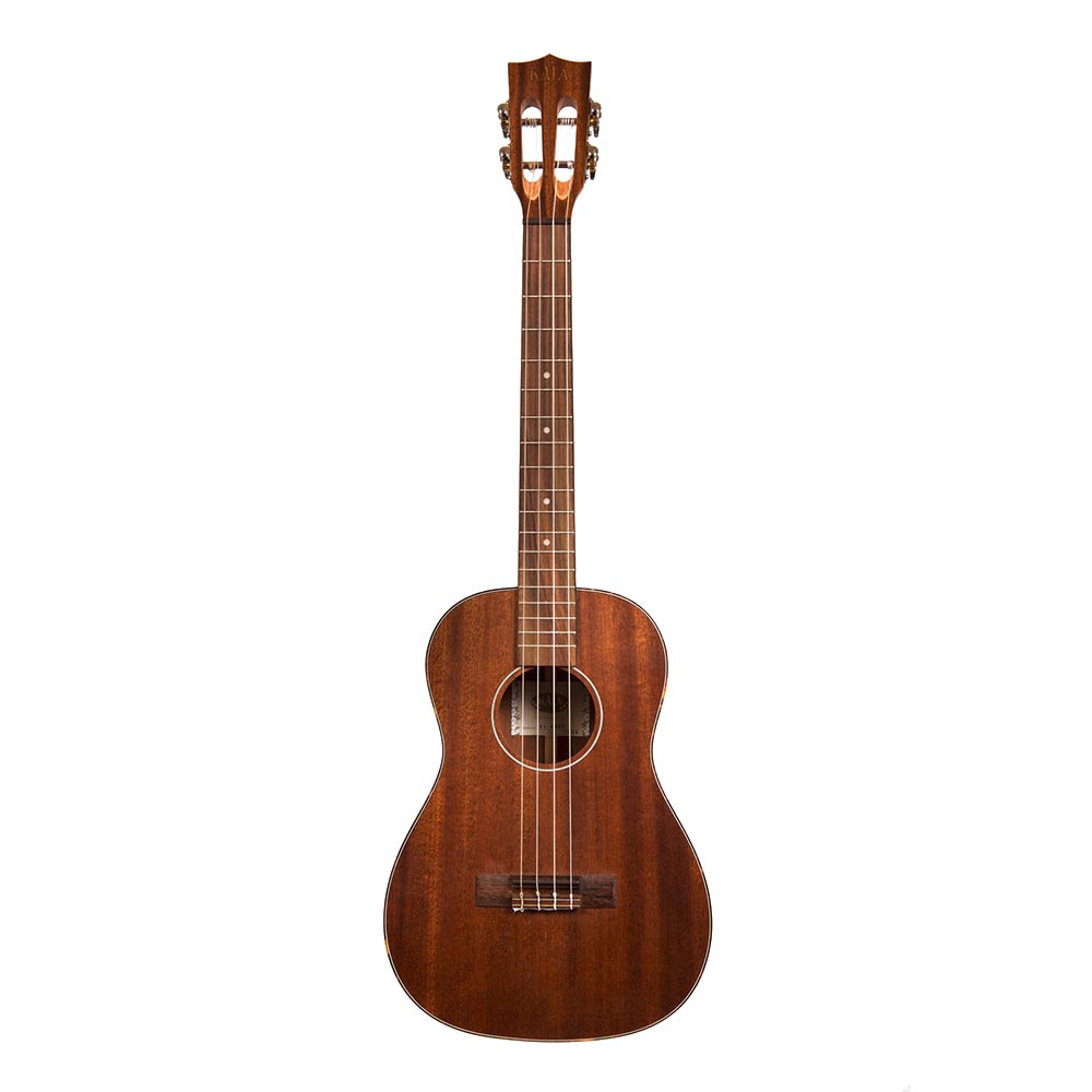 Kala Solid Mahogany Series Baritone Ukulele - Satin/All Solid Mahogany