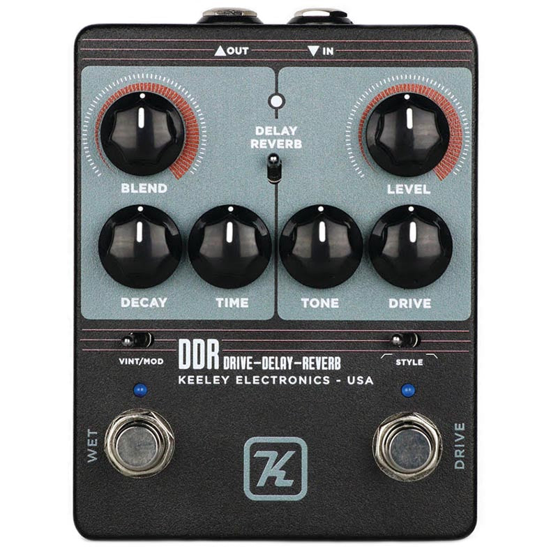 Keeley DDR Drive Delay Reverb Pedal