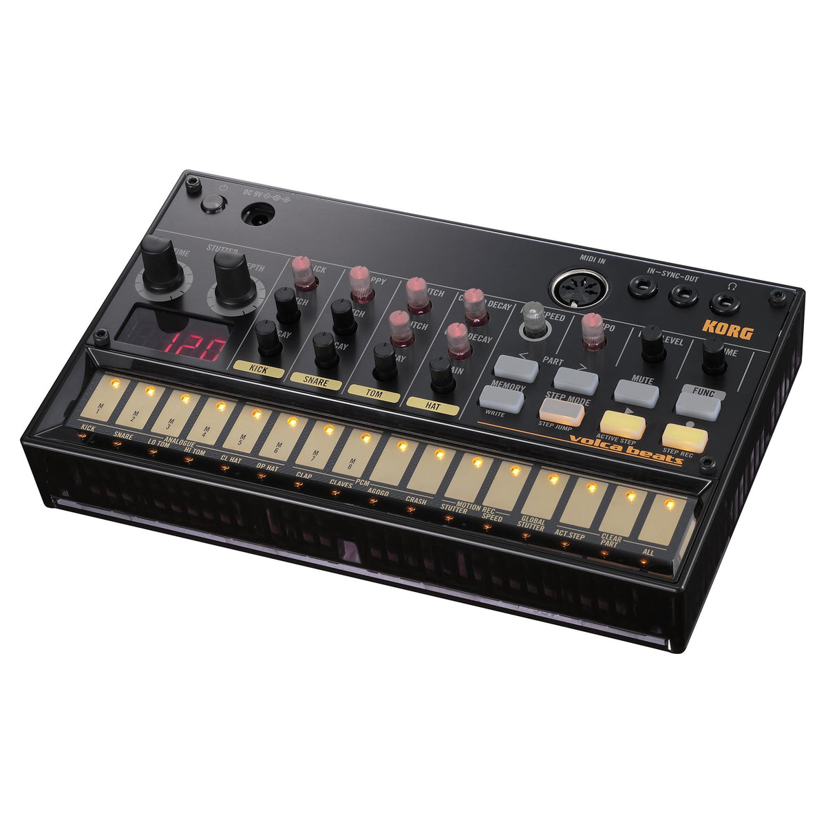 Korg Volcabeats Analog Rhythm Machine