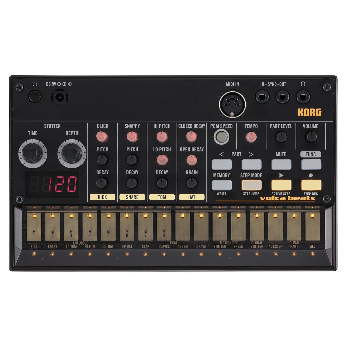 Korg Volcabeats Analog Rhythm Machine