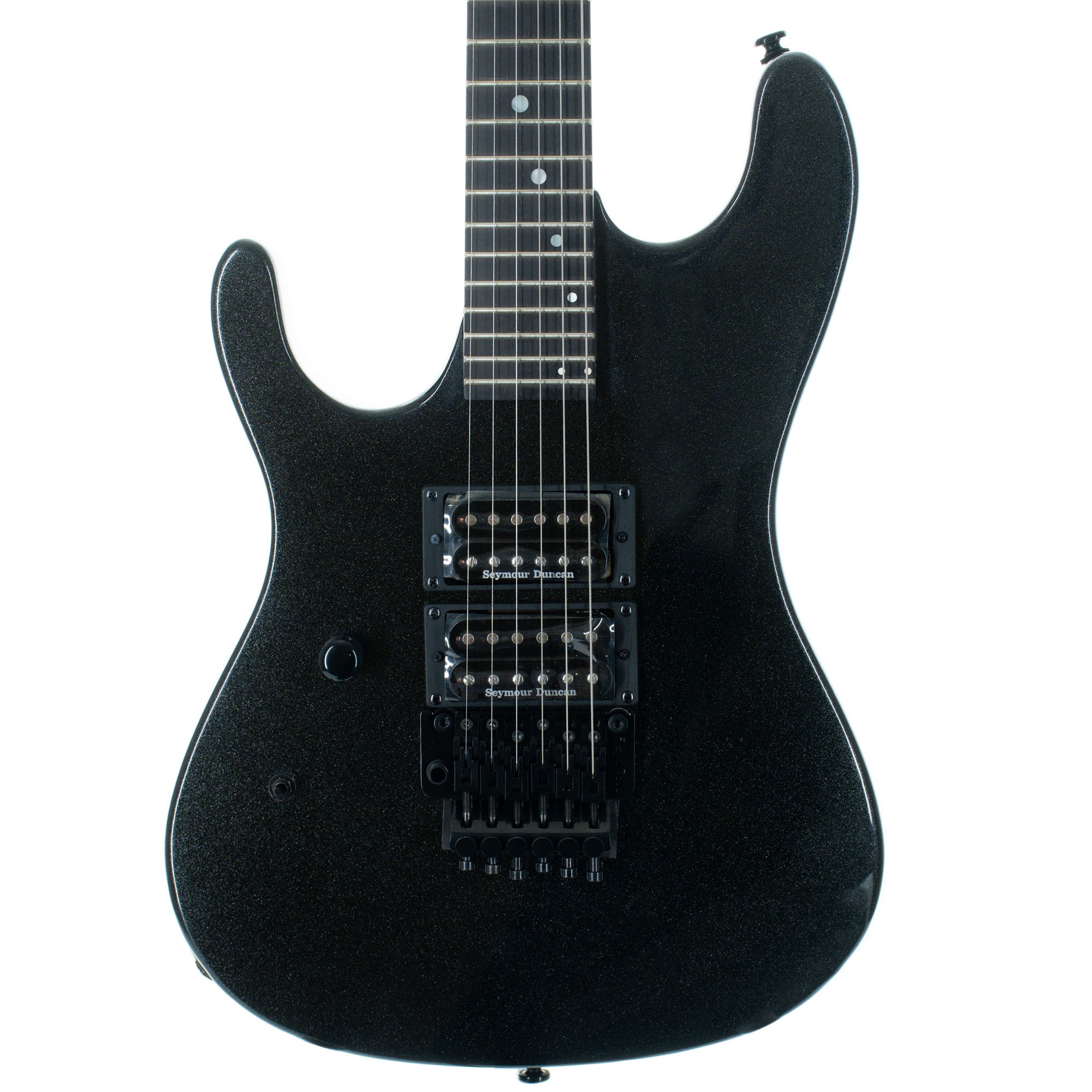 Kramer Nightswan, Left-Handed Electric Guitar, Jet Black Metallic