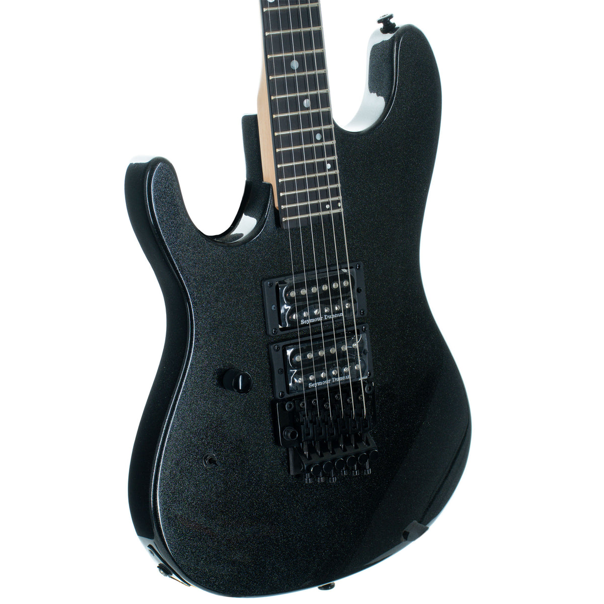 Kramer Nightswan, Left-Handed Electric Guitar, Jet Black Metallic
