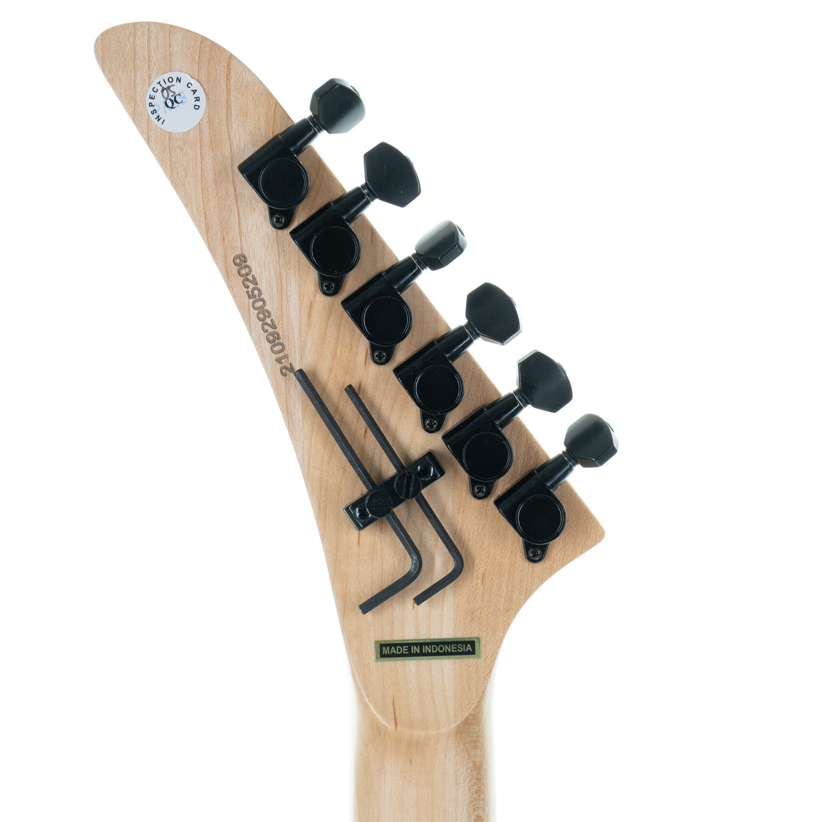 Kramer Nightswan, Left-Handed Electric Guitar, Jet Black Metallic