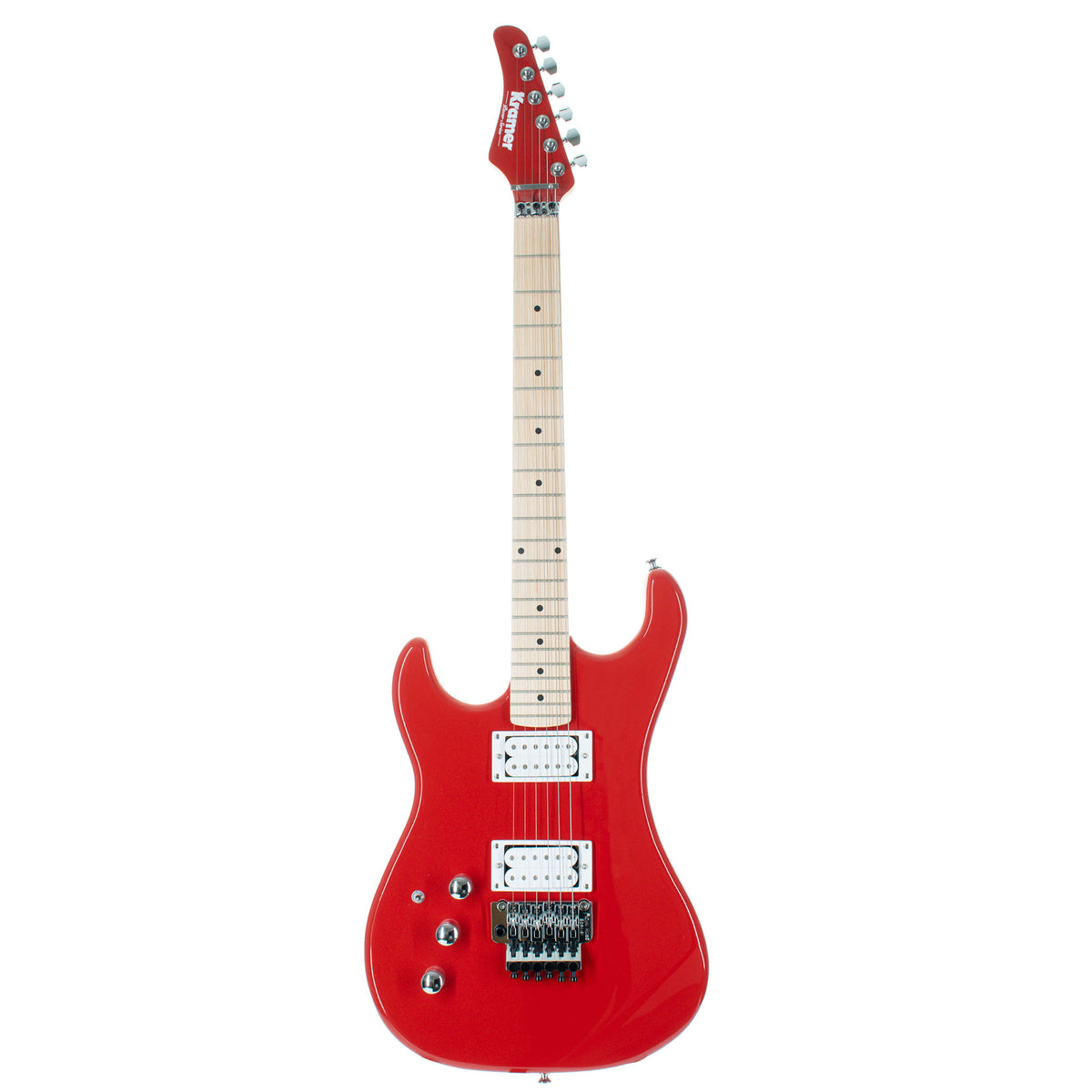 Kramer Pacer Classic Left-Handed FR Special Electric Guitar, Scarlet Red