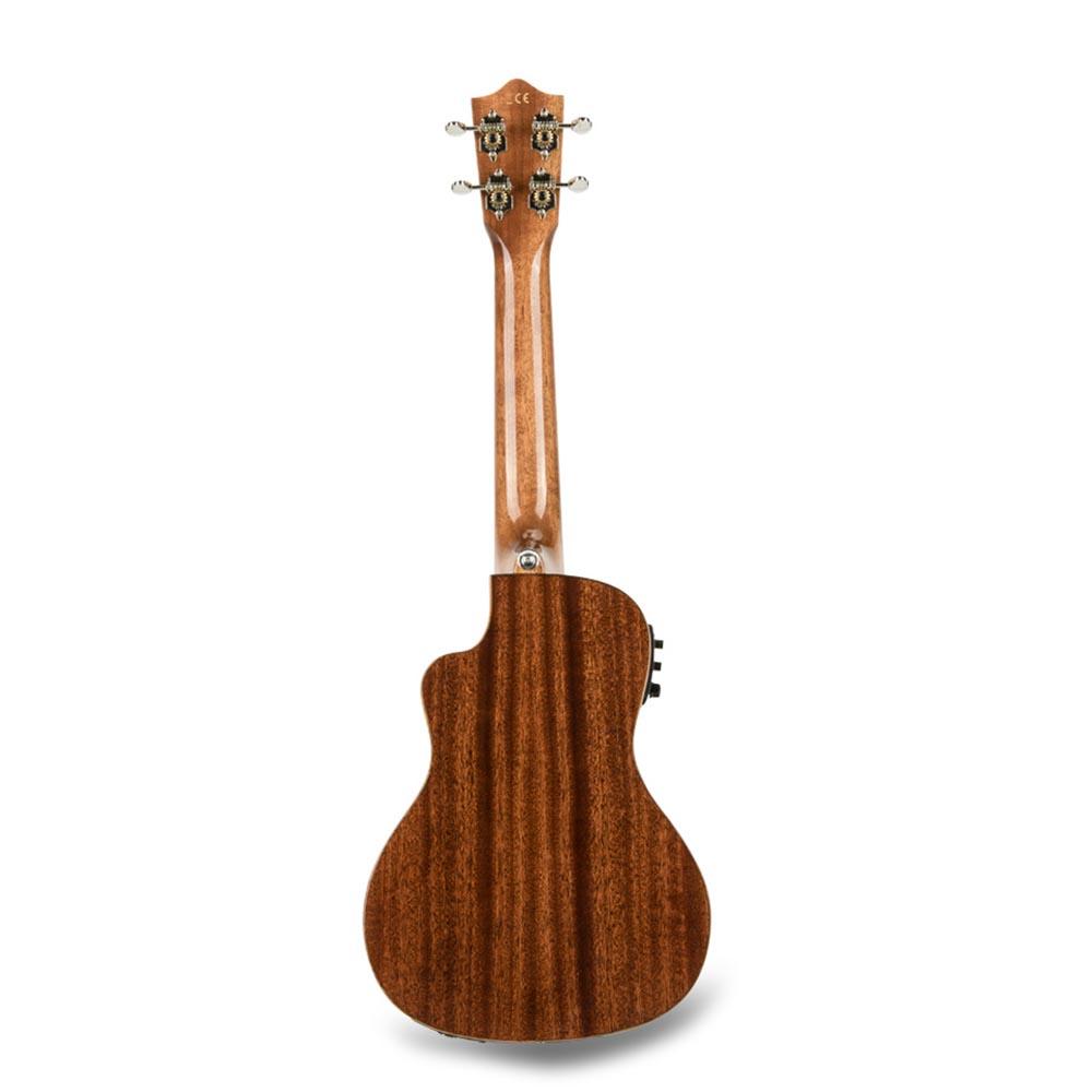 Lanikai Solid Mahogany Concert Ukulele With Electronics