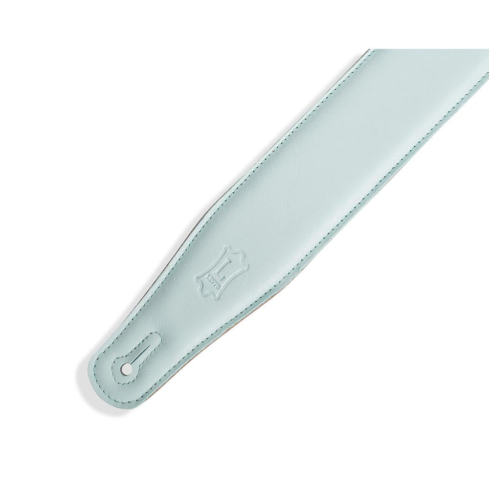 Levys 2.5 Inch Right Height Garment Padded Strap Light Blue Aqua