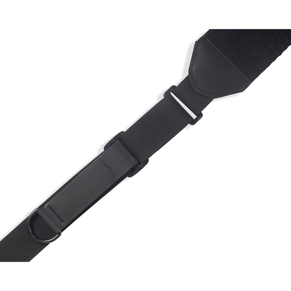Levys 3 Inch Right Height Wide Cotton Strap Black