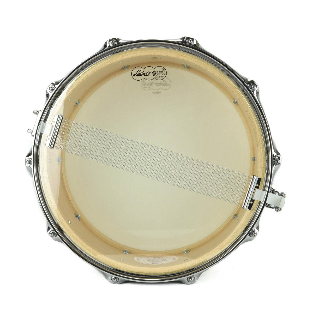 Ludwig 6.5x14" Legacy Classic Custom Snare - 10-Lug - Blue Olive Oyster