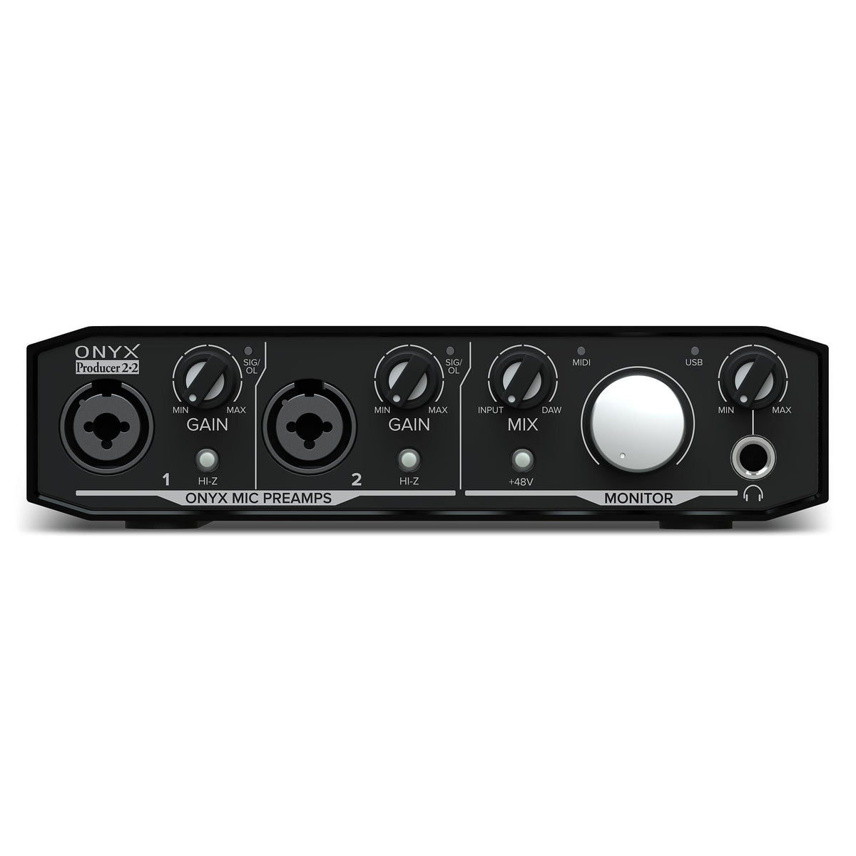 Mackie Onyx Producer 2x2 USB Audio Interface With Midi