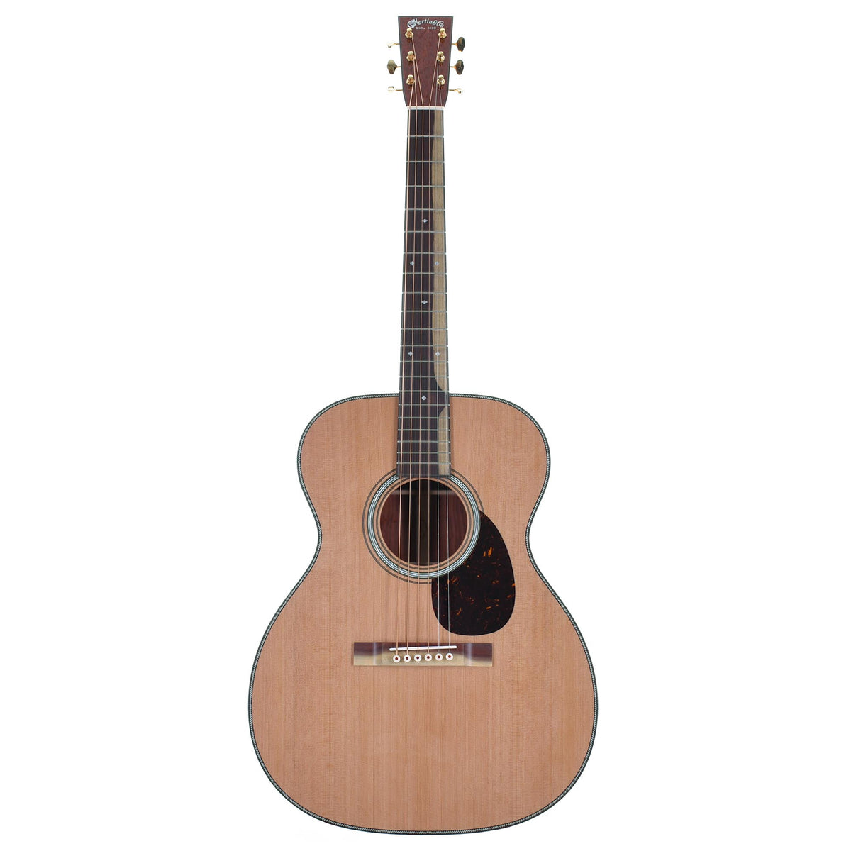 Martin Custom Shop OM Size Western Red Cedar Top, African Paduak Back and Sides