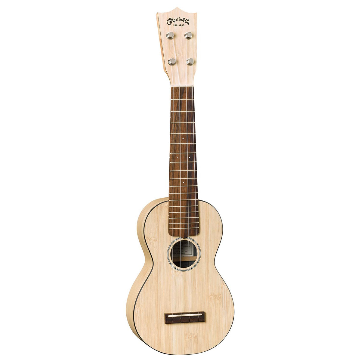 Martin 0X Uke Bamboo With Gigbag - Natural