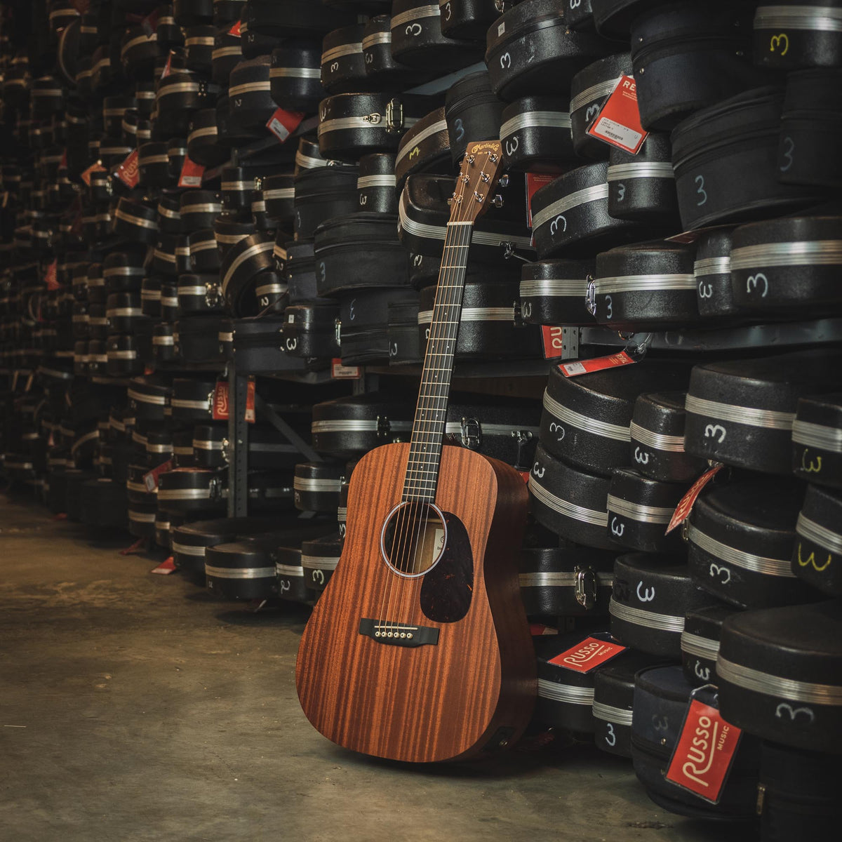 Martin Dreadnought JR. 2E - Sapele with Electronics