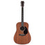 Martin DX1E Natural Mahogany With Gig Bag