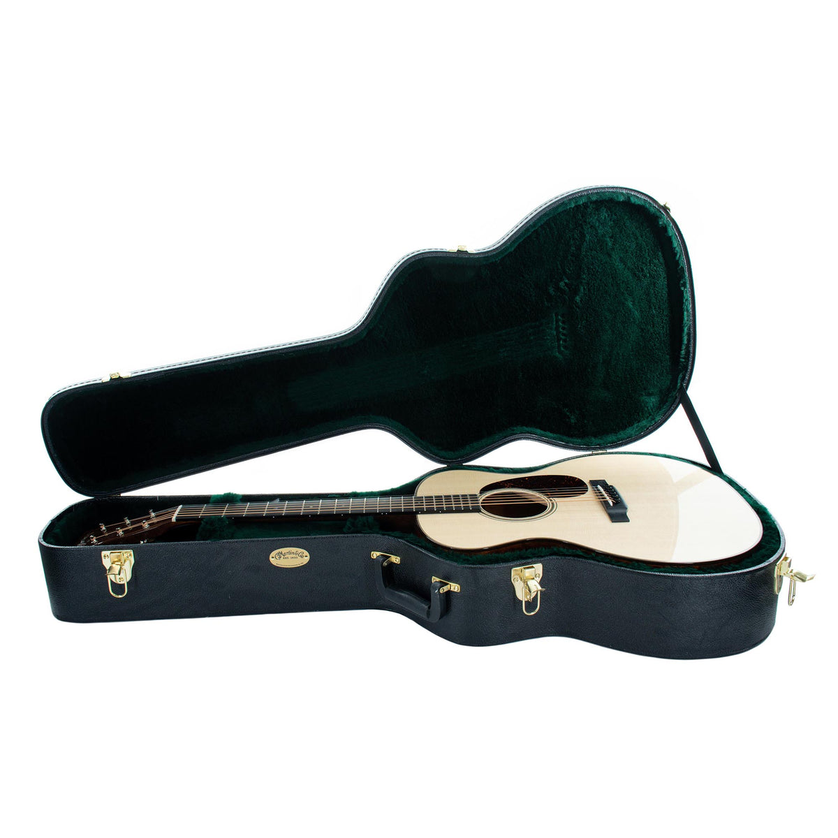 Martin Custom Shop GP-14 Fret Acoustic Electric Guitar Sitka Spruce/Quilted Mahogany
