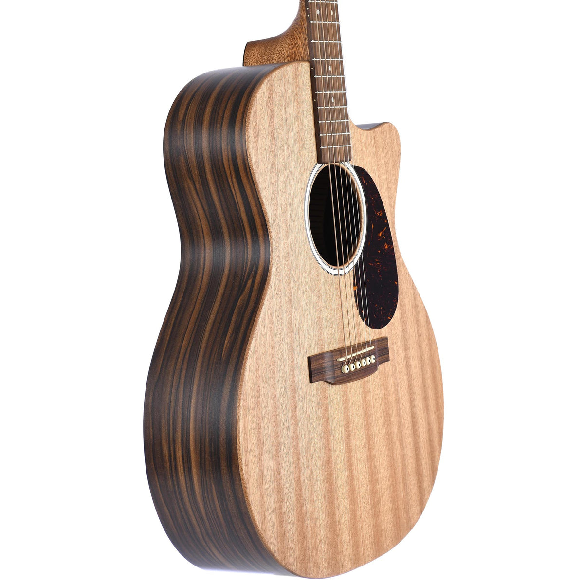 Martin GPCX2E Macassar Ebony Acoustic-Electric Guitar, Natural w/Gigbag