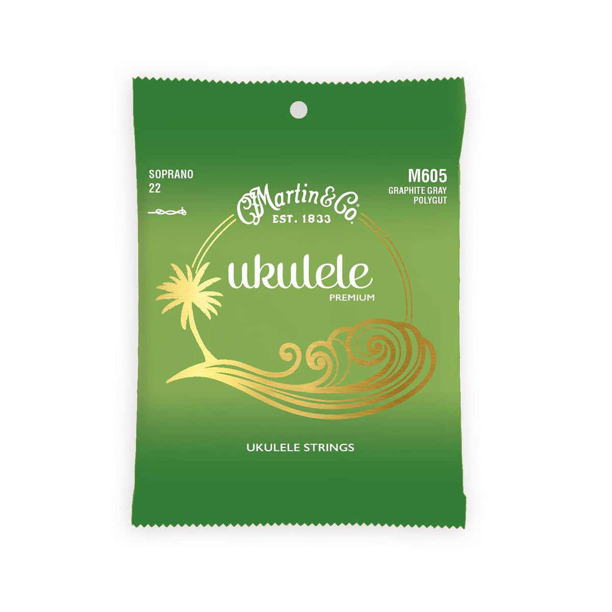 Martin Premium Soprano Ukulele Polygut Strings