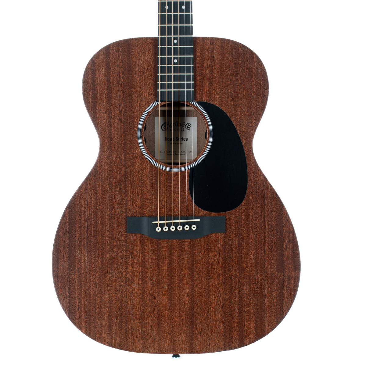 Martin Road Series 000-10E, Satin Sapele Top Back And Sides With Soft Shell Case