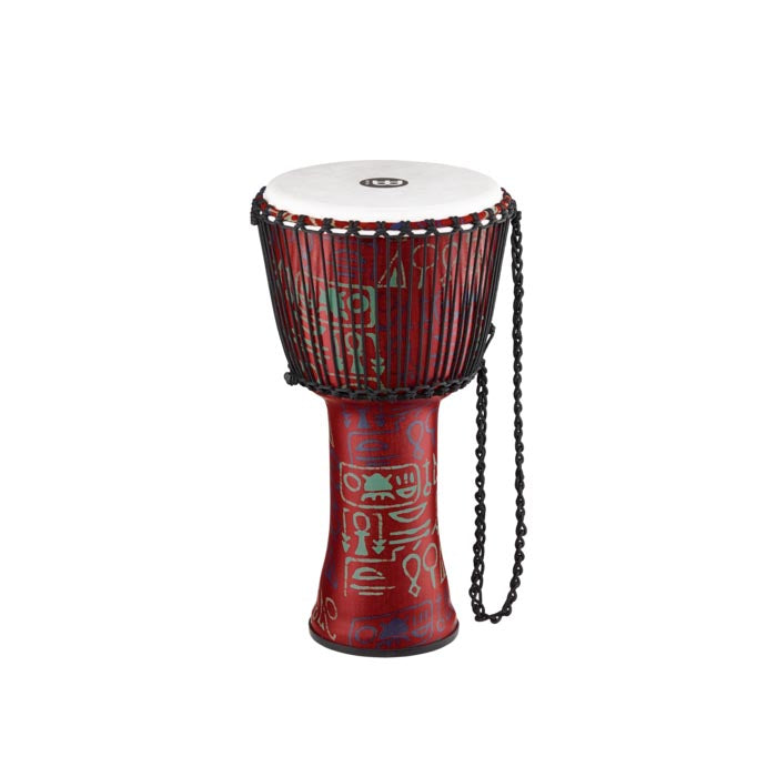 Meinl 12" Travel Djembe - Rope-Tuned - Synthetic - Pharaoh's Script