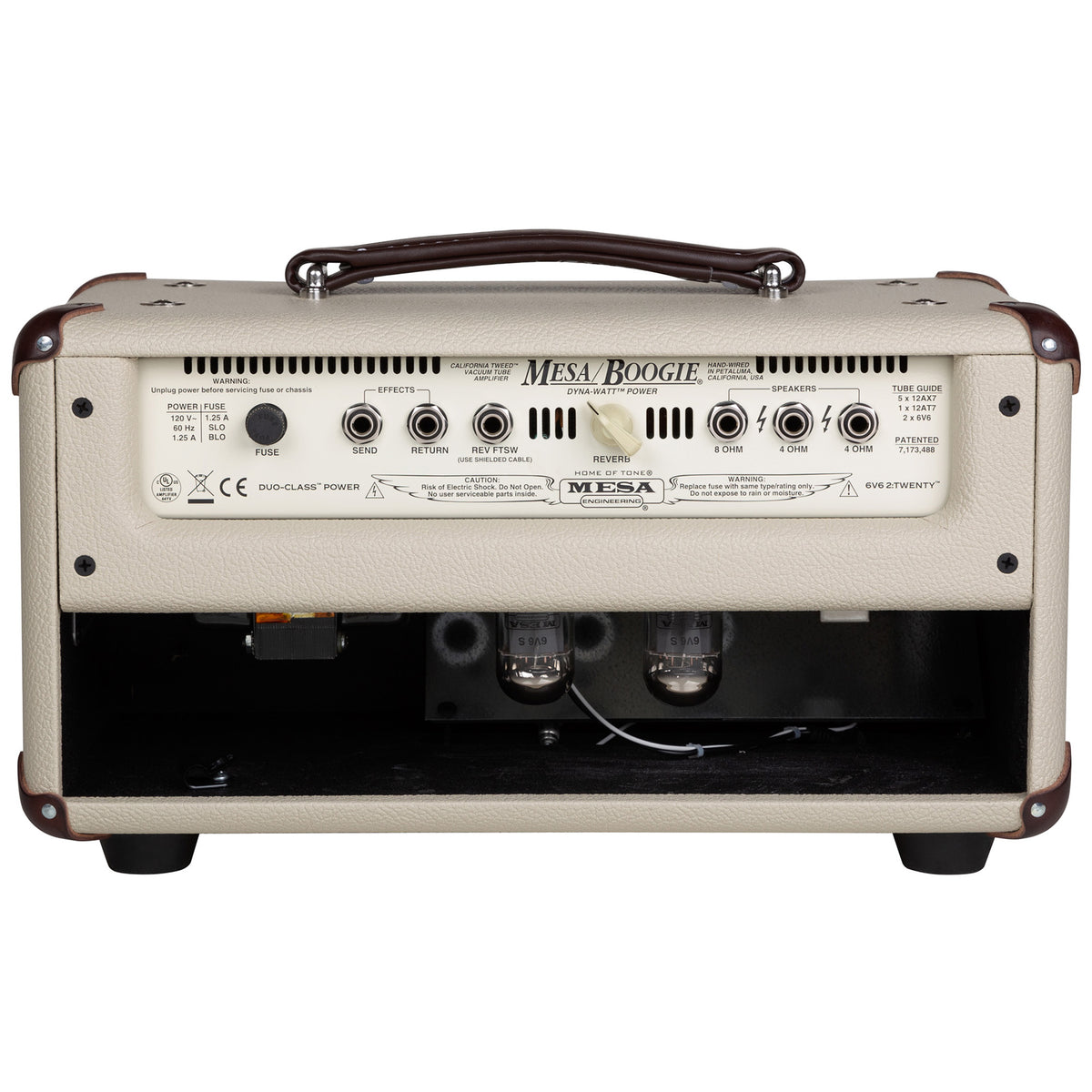 Mesa Boogie California Tweed 2:20 Electric Guitar Amplifier Head, Compact