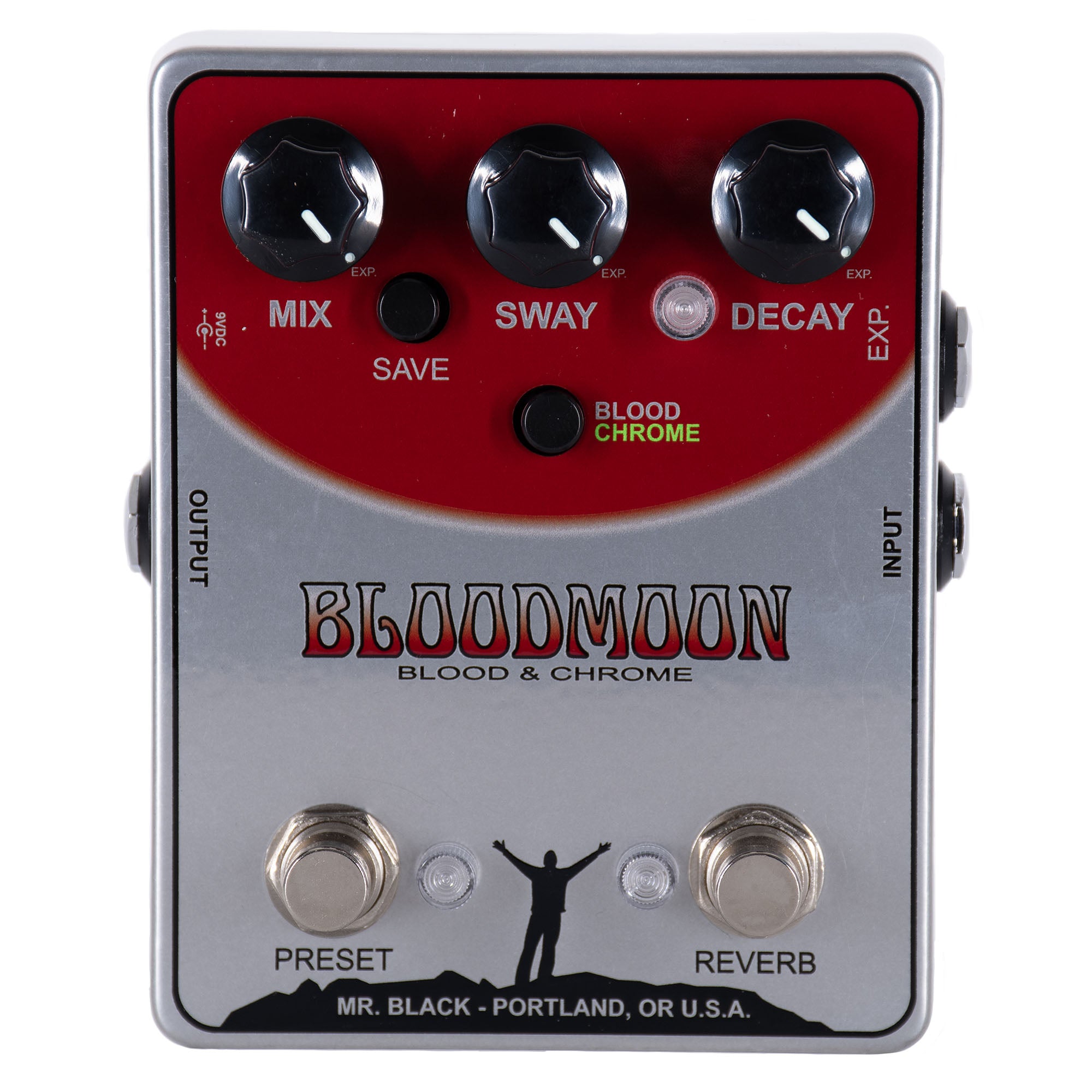 bloodmoon pedal Mr. Black BloodMoon, Blood & Chrome