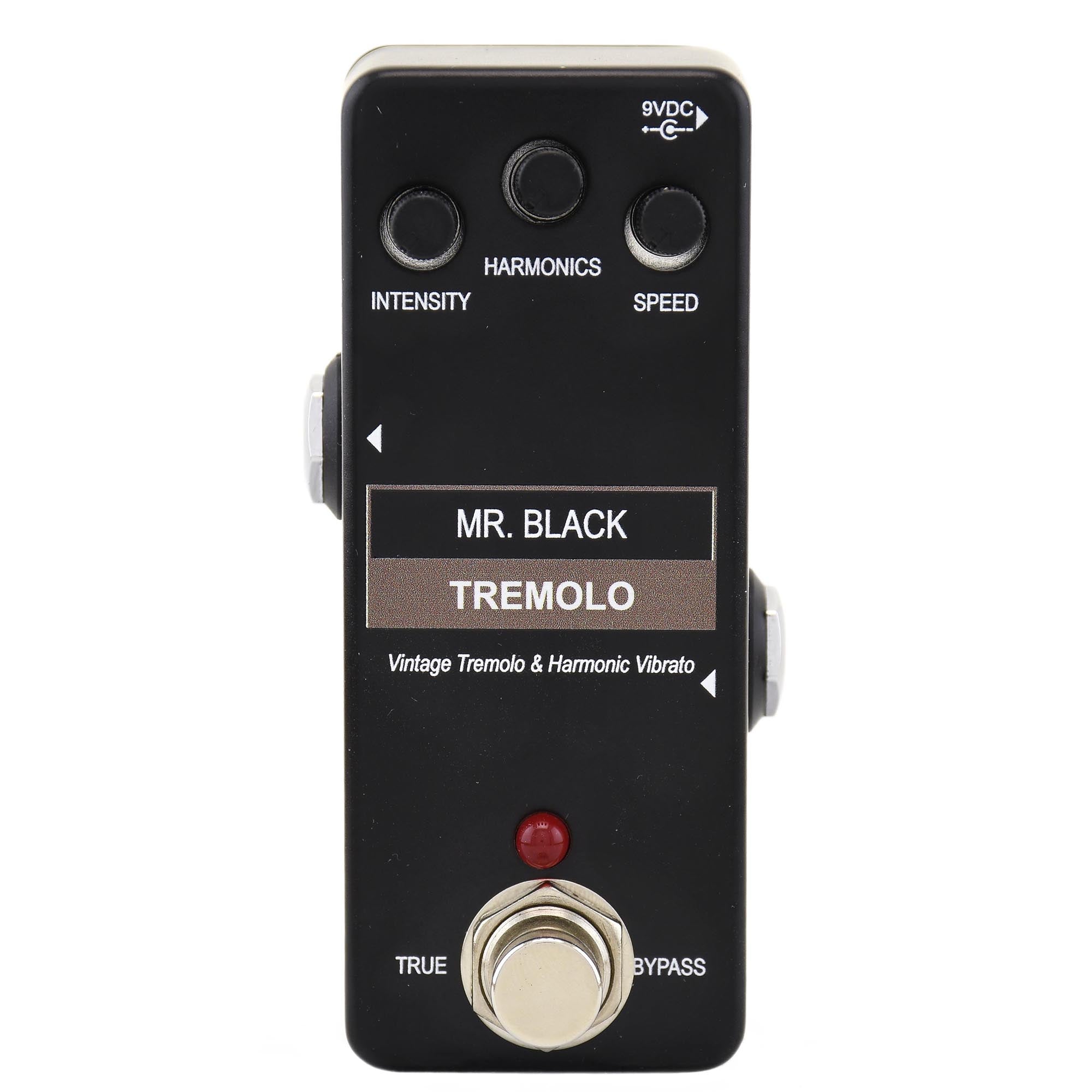 mini pedal spoke black Mr. Black Mini Tremolo