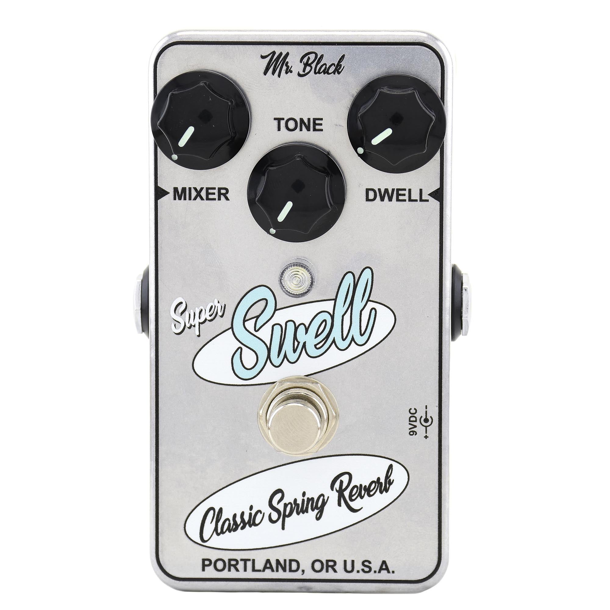 tube reverb pedal Mr. Black Super Swell Classic Spring Reverb Pedal