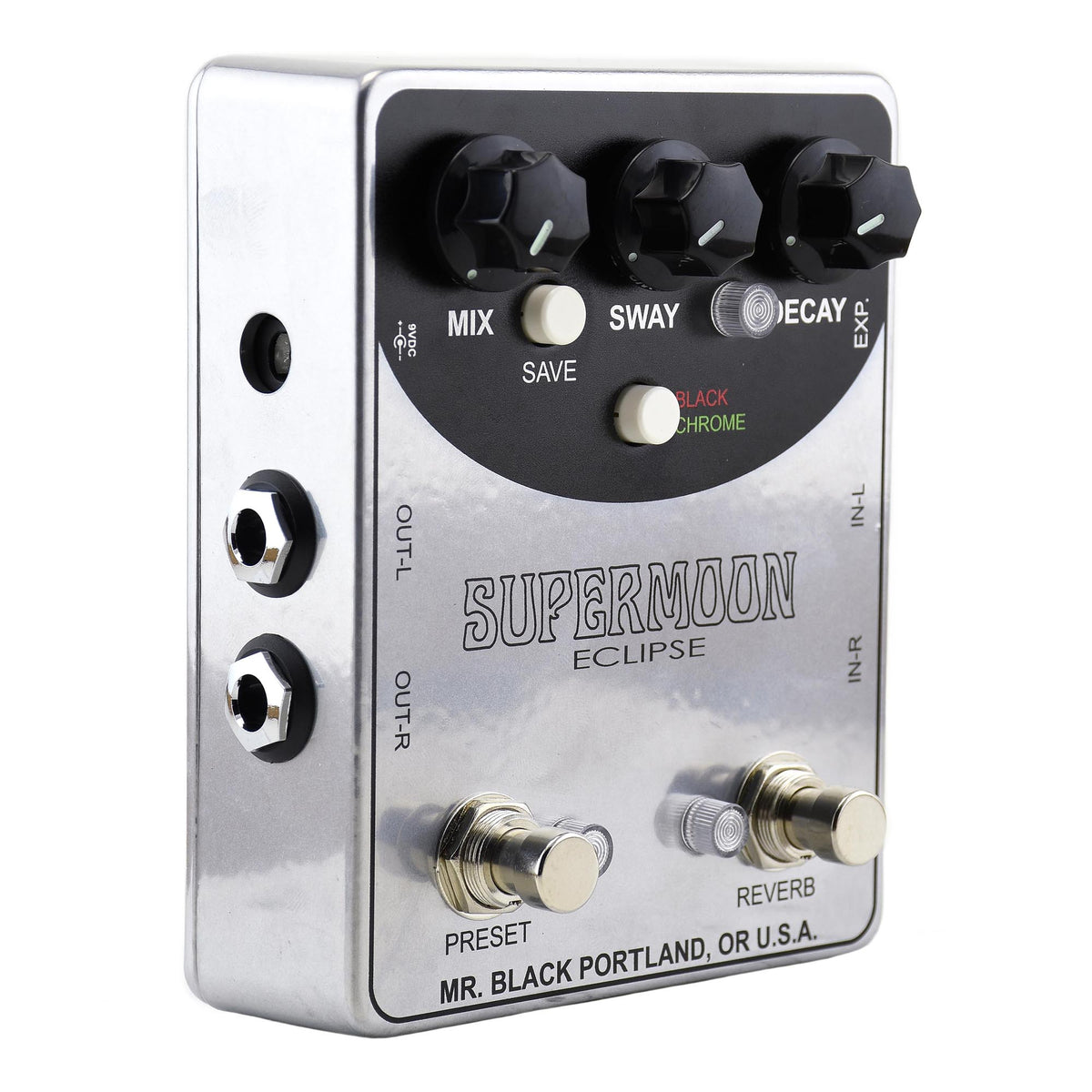 Mr. Black Supermoon Eclipse Reverb Pedal