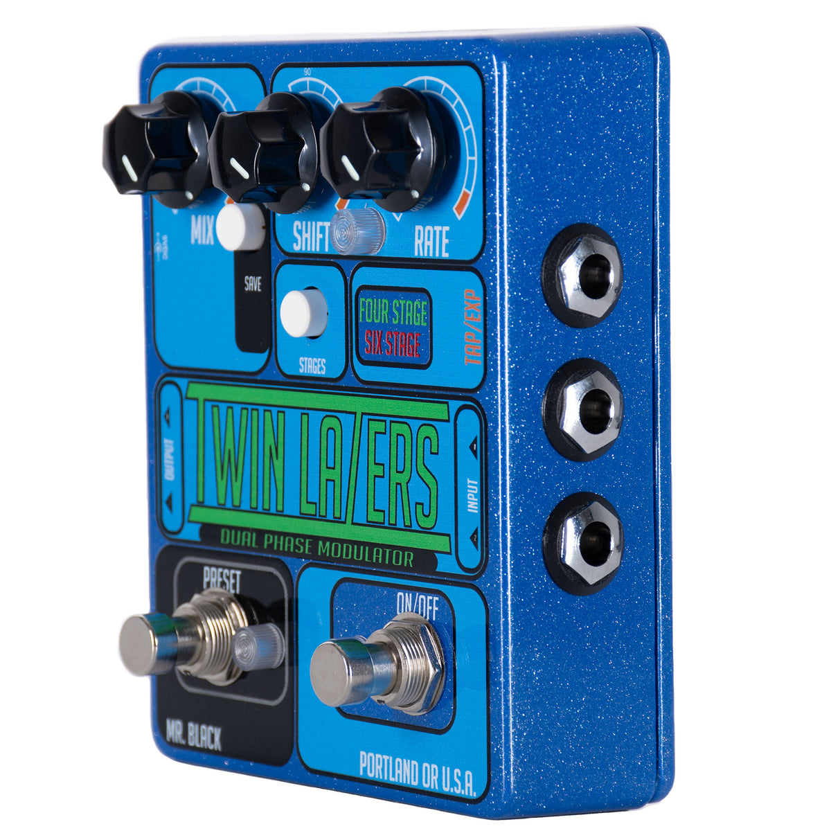 Mr. Black Twin Lazers Effect Pedal