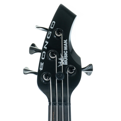 Ernie Ball Music Man Bongo 4 HH Fretboard, Black Gloss Neck, Harvest Orange