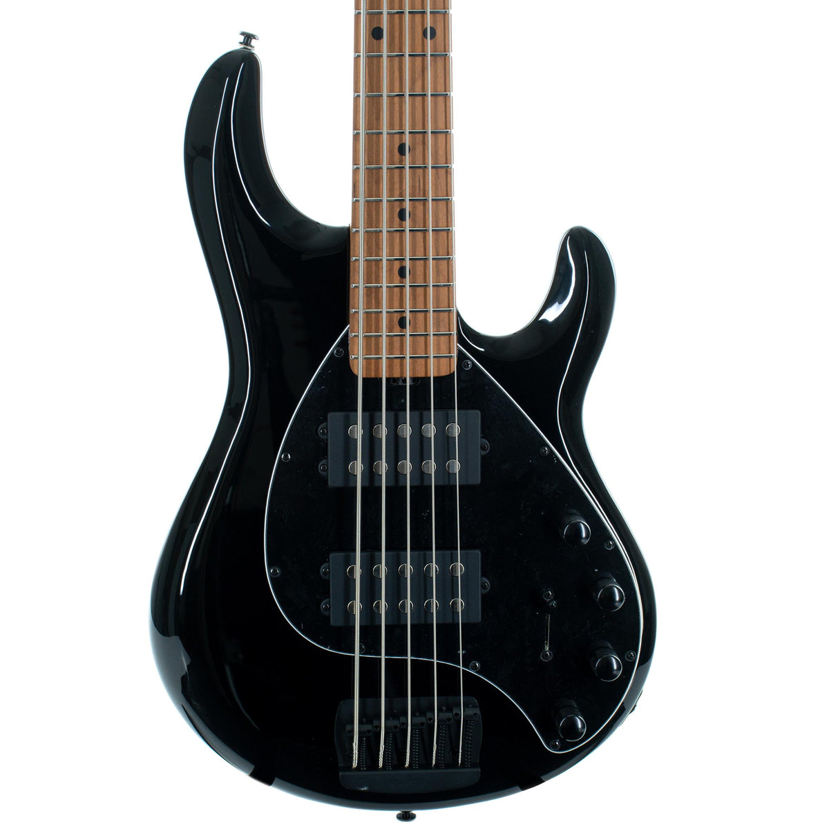 Music Man StingRay 5 Special HH Roasted Maple Neck, Black