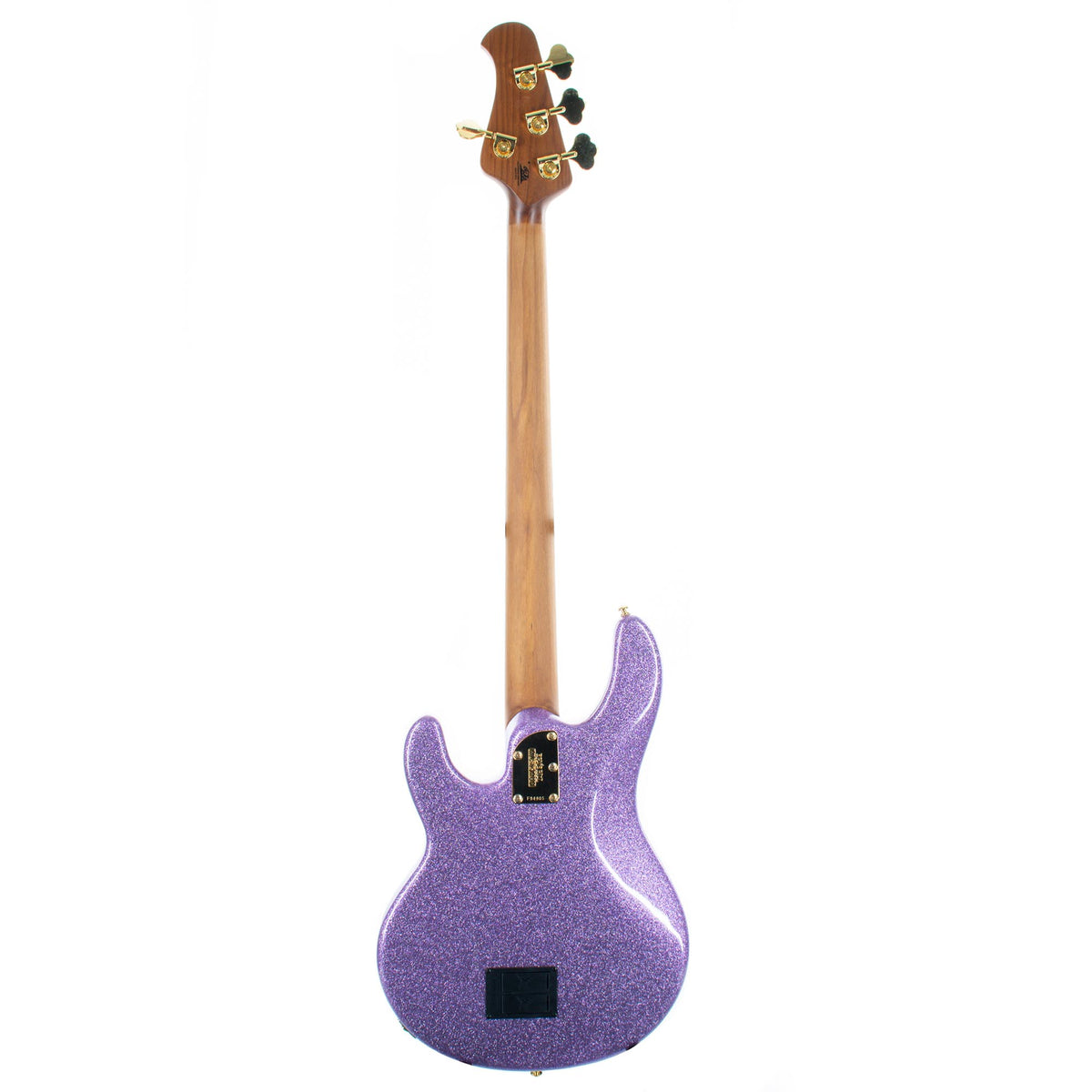 Music Man StingRay Special Roasted Maple Neck. Amethyst Sparkle