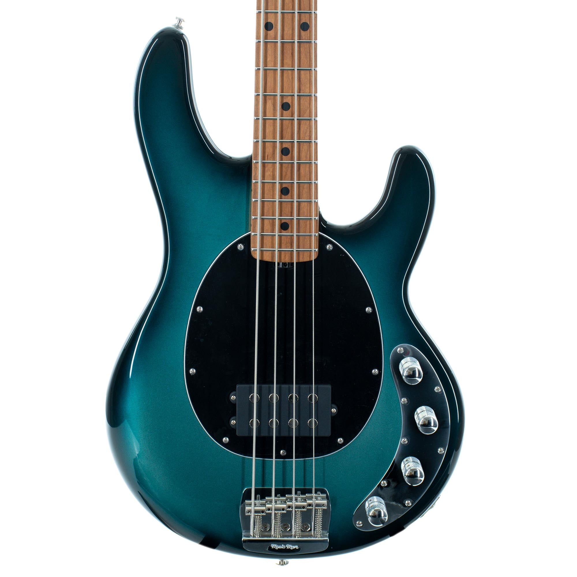 Music Man StingRay Special Roasted Maple Neck, Frost Green Pearl
