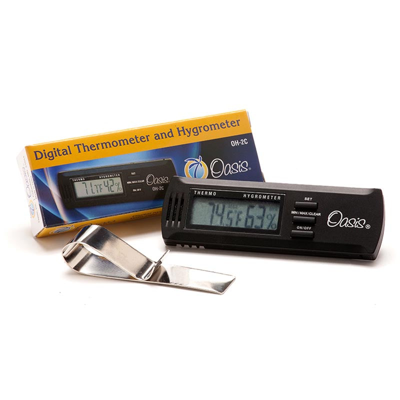 Oasis Digital Hygrometer/Humidifier With Calibration
