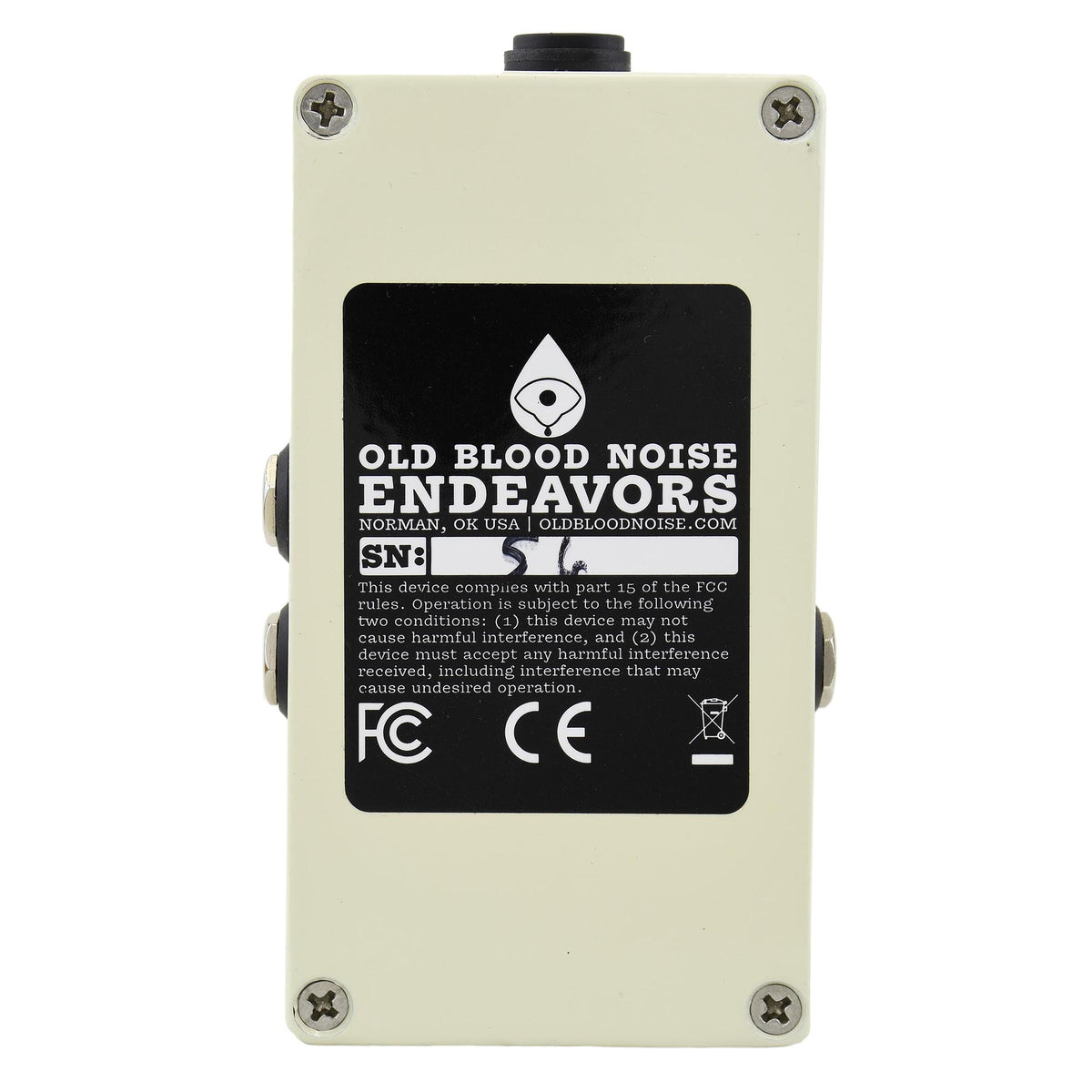 Old Blood Noise Black Fountain V3 Delay Pedal