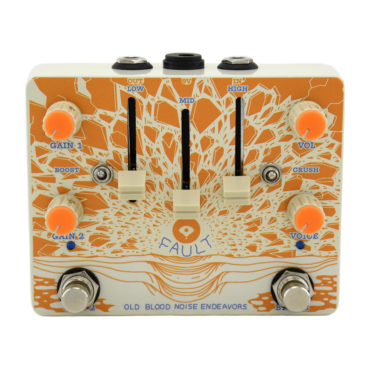Old Blood Noise Fault V2 Overdrive/Distortion Pedal