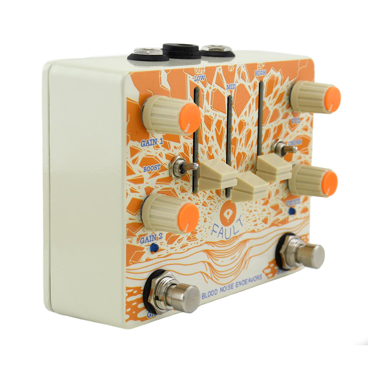 Old Blood Noise Fault V2 Overdrive/Distortion Pedal