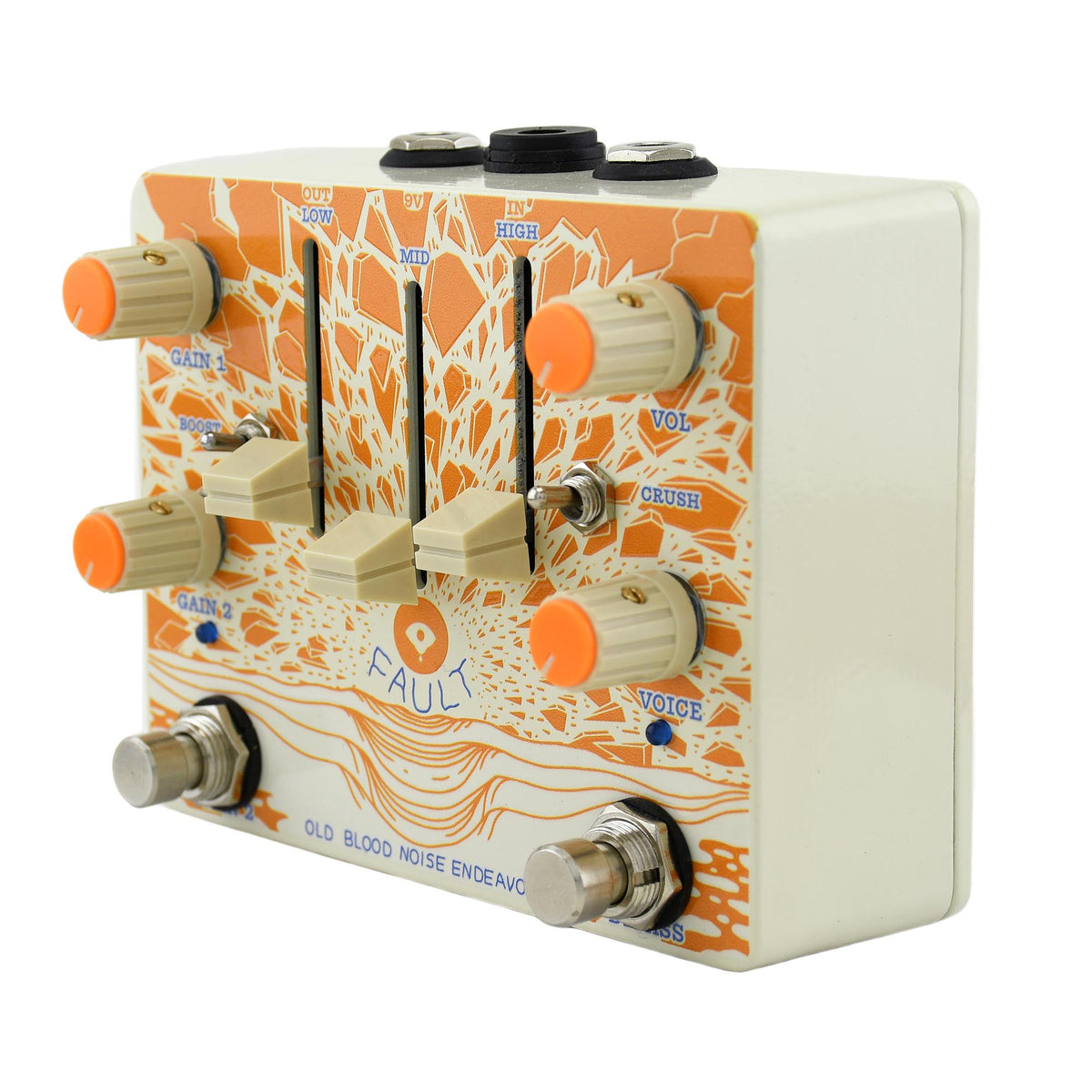Old Blood Noise Fault V2 Overdrive/Distortion Pedal