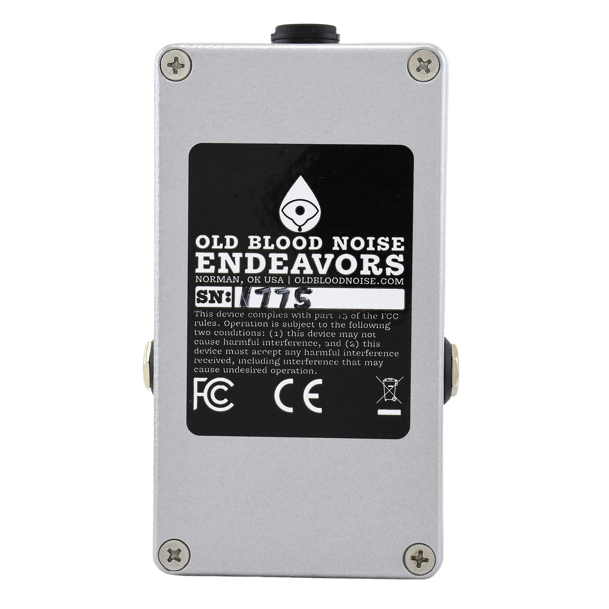 Old Blood Noise Haunt Fuzz With Clickless Switching Pedal