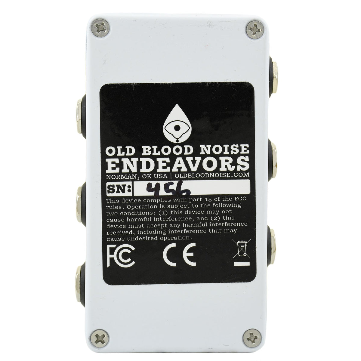 Old Blood Noise Split Meld Passive Dual-Mono And Stereo Routing Pedal