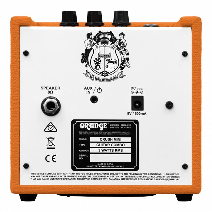 Orange Crush Mini 3 Watt Combo Amp