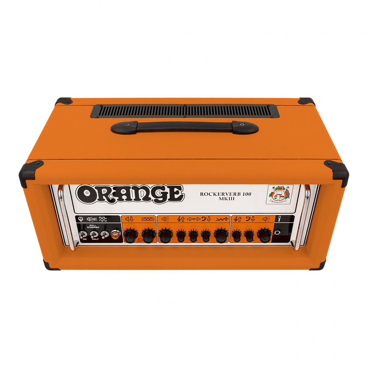 Orange Rockerverb 100 Mark III 100/70/50/30 Watt Tube Head Twin Channel