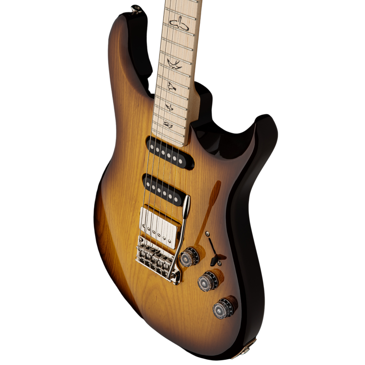 PRS Fiore HSS Swamp Ash Electric Guitar, Sunflower Burst