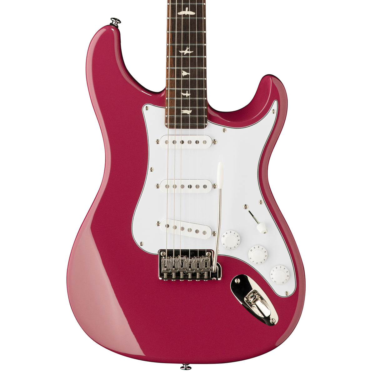 PRS SE Silver Sky Electric Guitar, Dragon Fruit