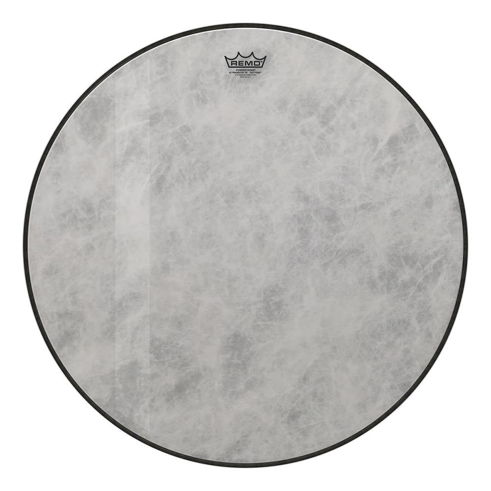 Remo 26" Powerstroke 3 Fiberskyn Diplomat Felt Tone Bass Drum Head