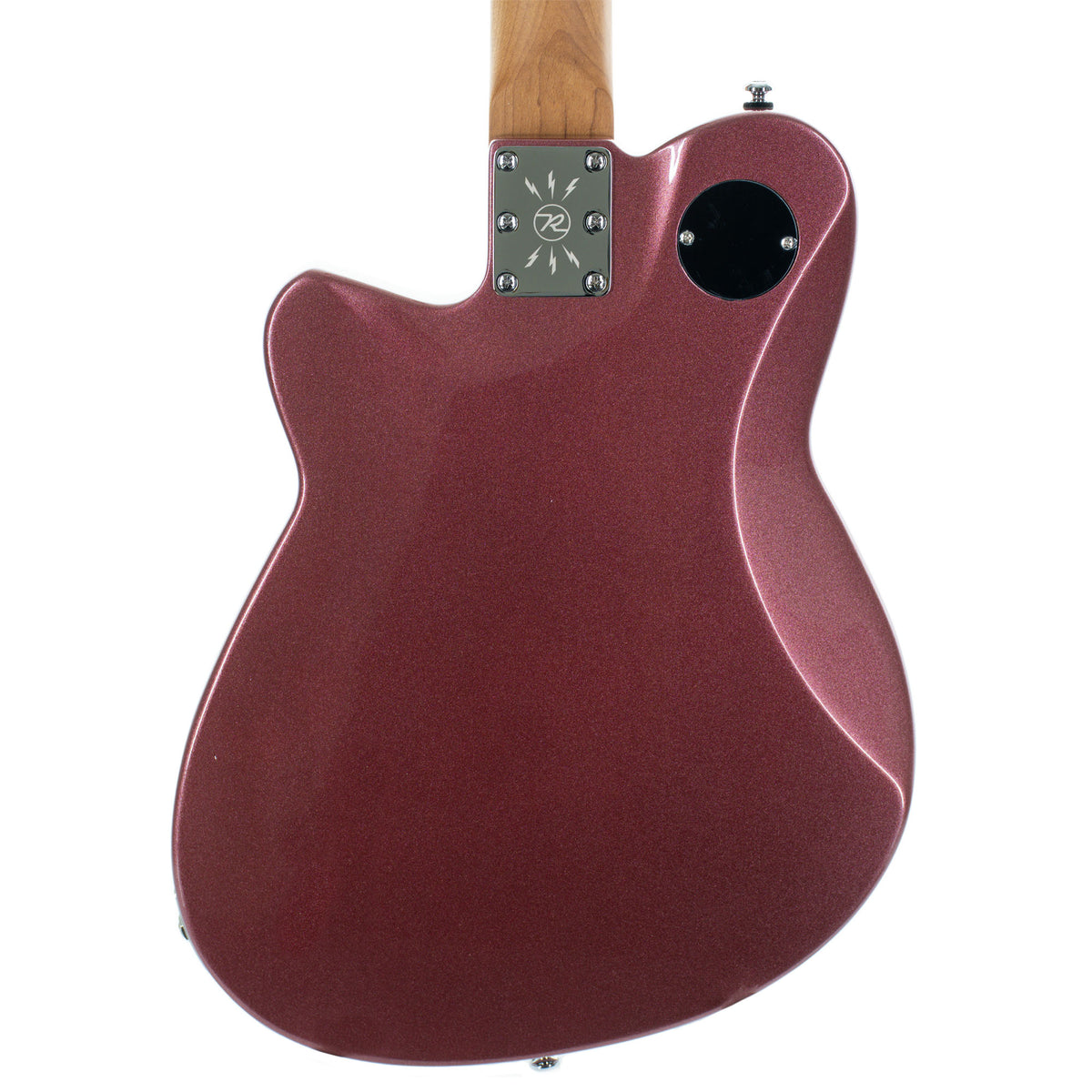 Reverend Charger 290 Electric Guitar, Roasted Maple Neck, Rosewood, Mulberry Mist
