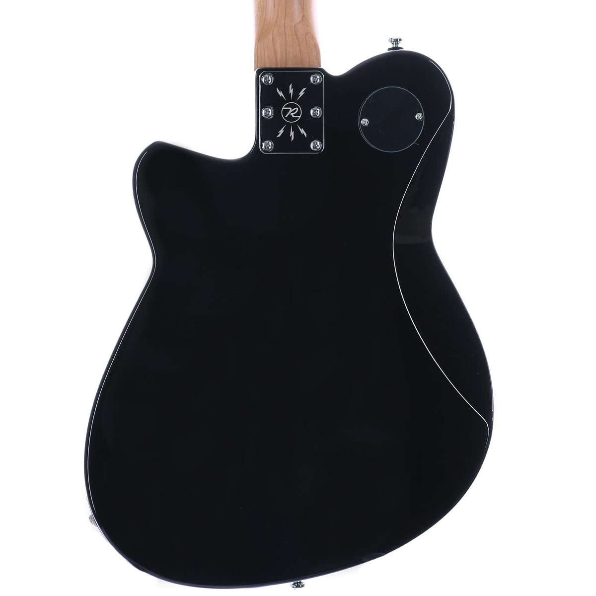 Reverend Charger 290 Roasted Maple, Midnight Black