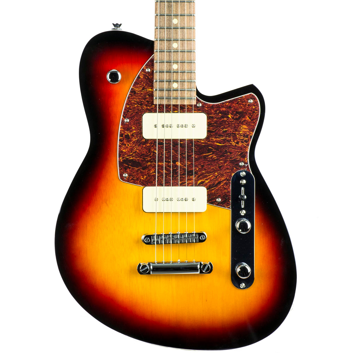 Reverend Charger 290 - Roasted Neck - 3-Tone Burst