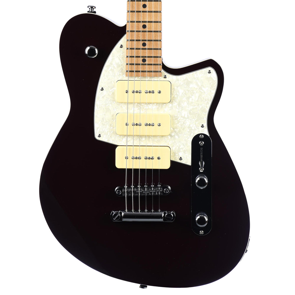 Reverend Charger 390 Oxblood Moto Pickguard Russo Music Exclusive