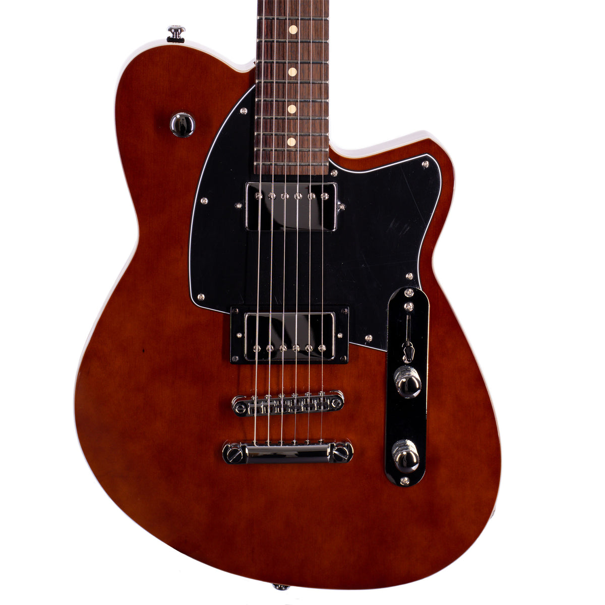 Reverend Charger HB Electric Guitar, Rosewood Fingerboard, Violin Brown