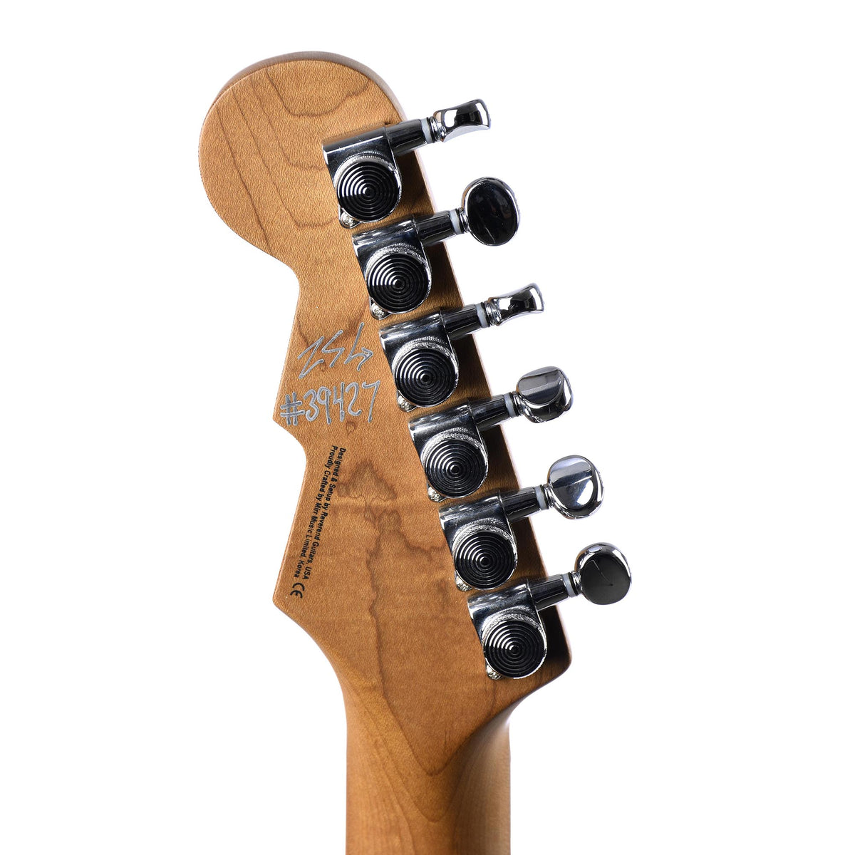 Reverend Charger HB Roasted Maple Neck Metallic Alpine
